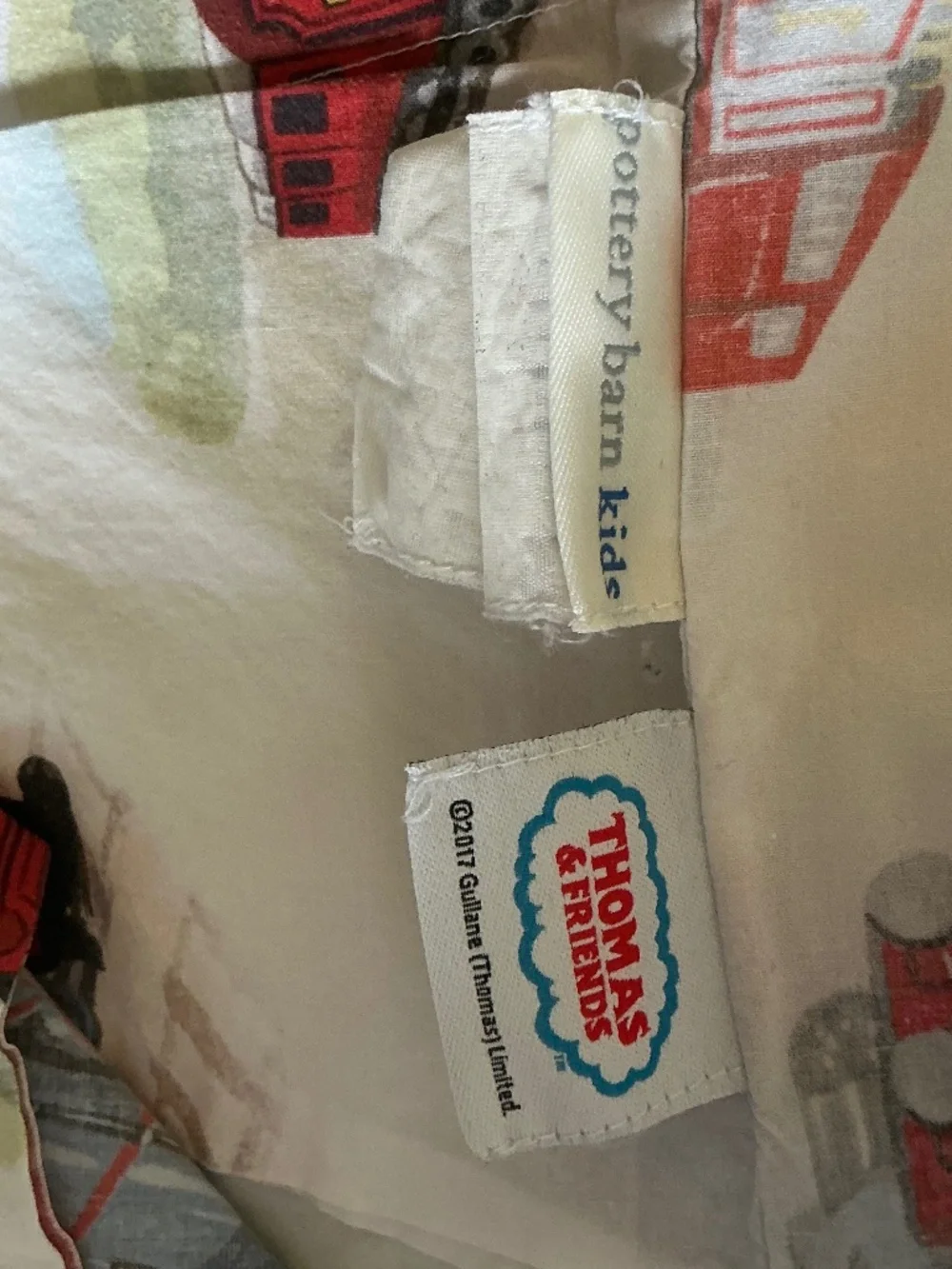 Pottery Barn Kids Thomas and Friends FULL Sheet Set